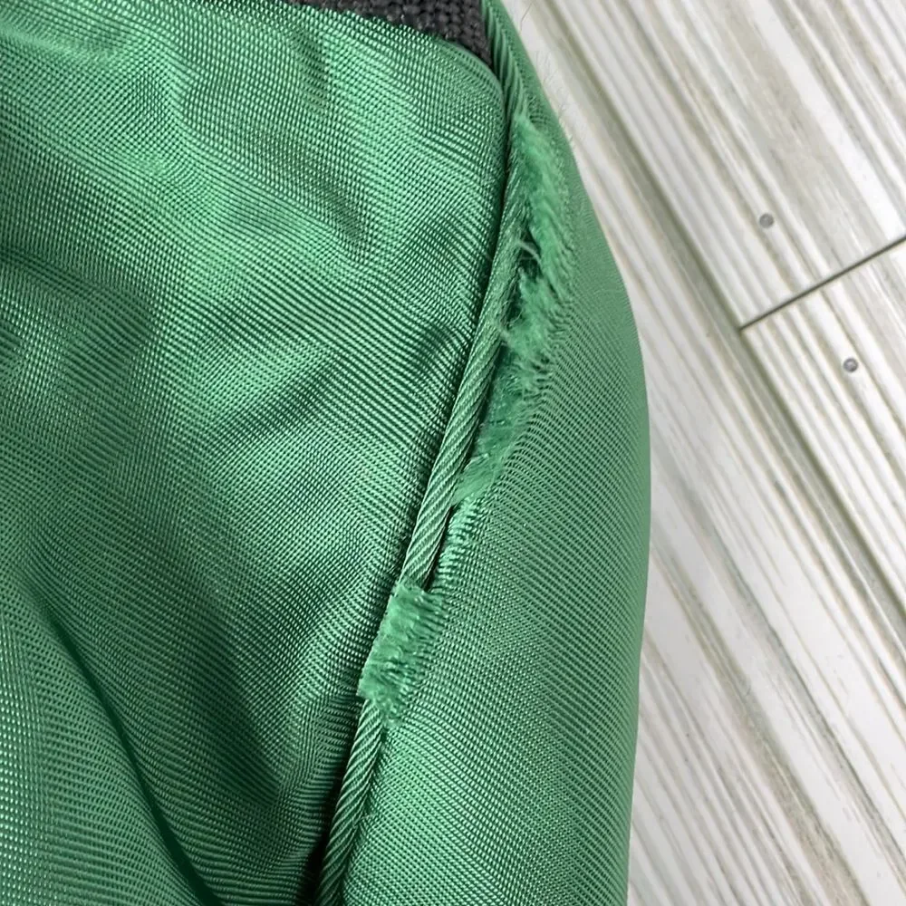 Vtg POLO SPORT Ralph Lauren RARE Kelly Green backpack drawstring y2k sporty 90s